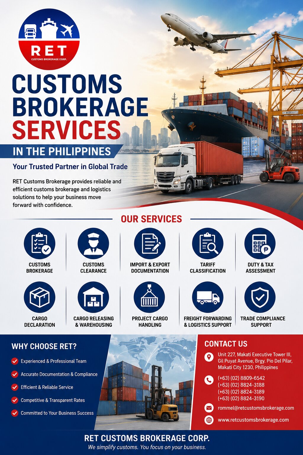 Customs Brokerage Services in the Philippines: Making Import and Export Easier for Businesses