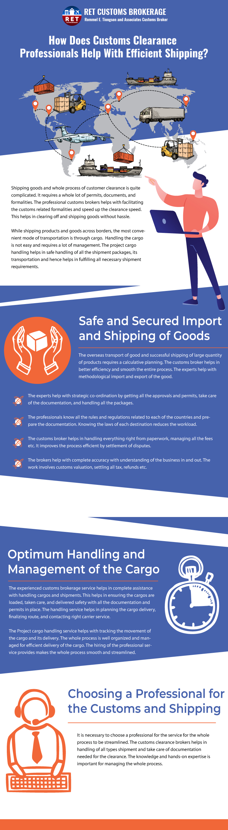 How Does Customs Clearance Professionals Help With Efficient Shipping?