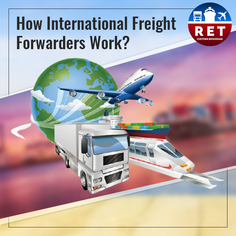 How International Freight Forwarders Work?