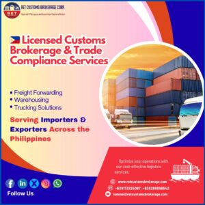 Brokerage Company in Manila, Philippines | RET Customs