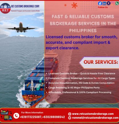 customs brokerage in manila